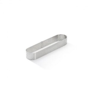 ARO DE AÇÕ INOXIDAVEL OVAL PERFURADO 22CM