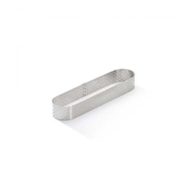 ARO DE AÇÕ INOXIDAVEL OVAL PERFURADO 22CM