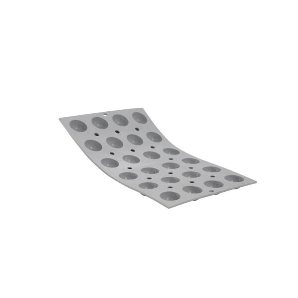 FORMA ELASTOMOULE DE SILICONE MINI PARA 24 MEIA ESFERA