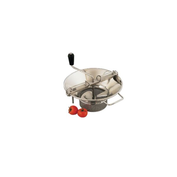 PASSADOR DE LEGUMES PROFISSIONAL EM ACO INOX SEM GRADE - Imagem 2